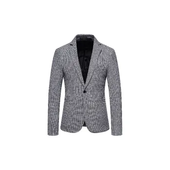 Casual Fashionable Woolen Fabric Business Suit