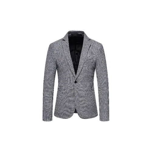 Casual Fashionable Woolen Fabric Business Suit