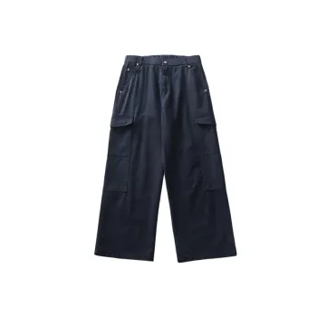 Fashion Loose Cotton Blended Fabric Casual Pants