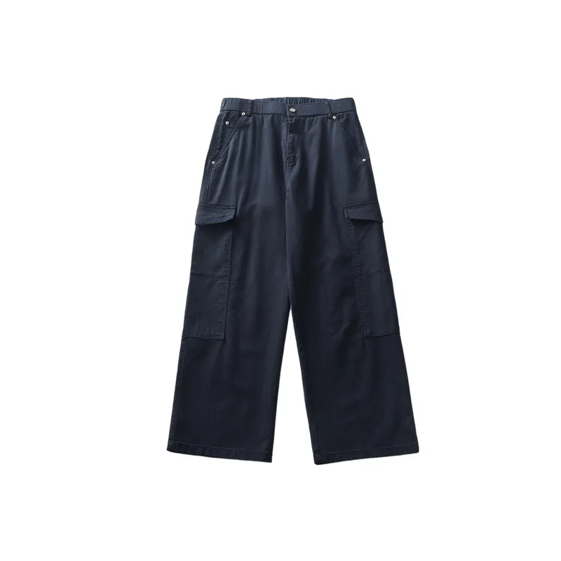 Fashion Loose Cotton Blended Fabric Casual Pants-5