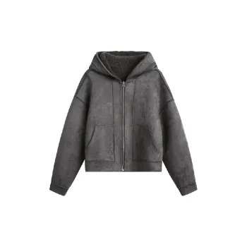 Retro Warm Polyester Velvet Jacket