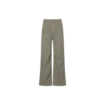 Cool Loose Denim Cargo Pants