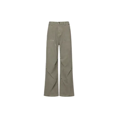 Cool Loose Denim Cargo Pants