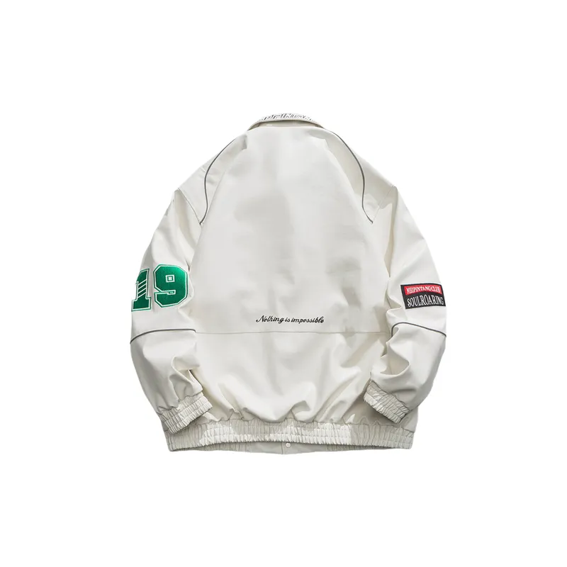 Street Trendy Polyester Jacket-3