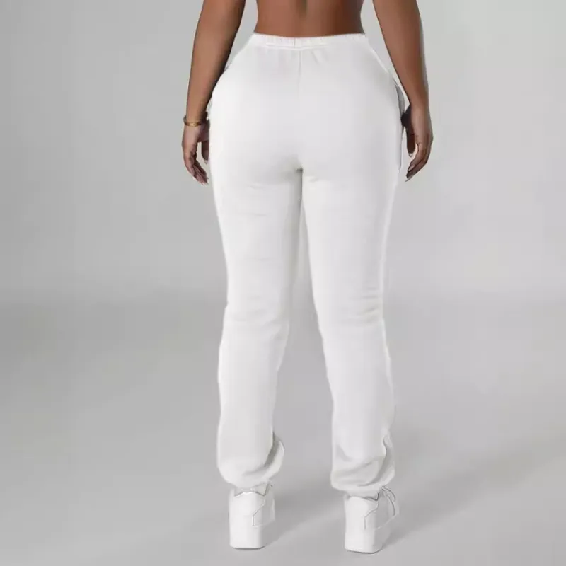 Retro Casual Knit Sweatpants-1
