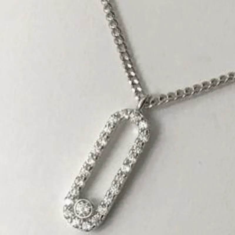 Fashionable Geometric Necklace Women-3