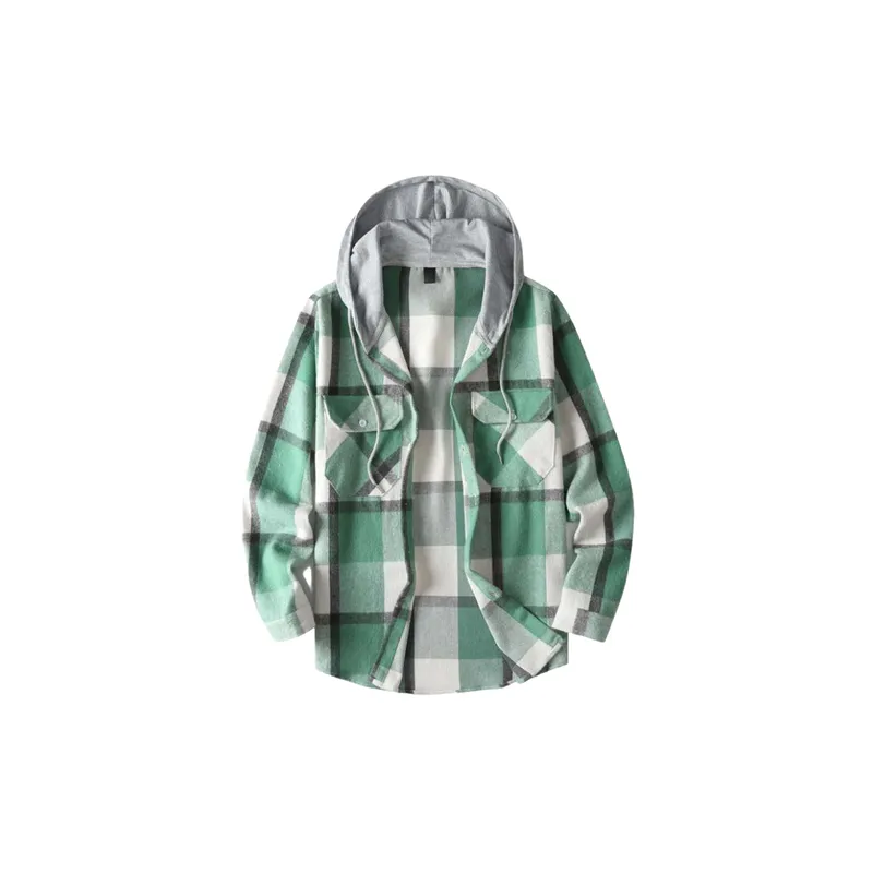 Casual Retro Woolen Fabric Shirt-2
