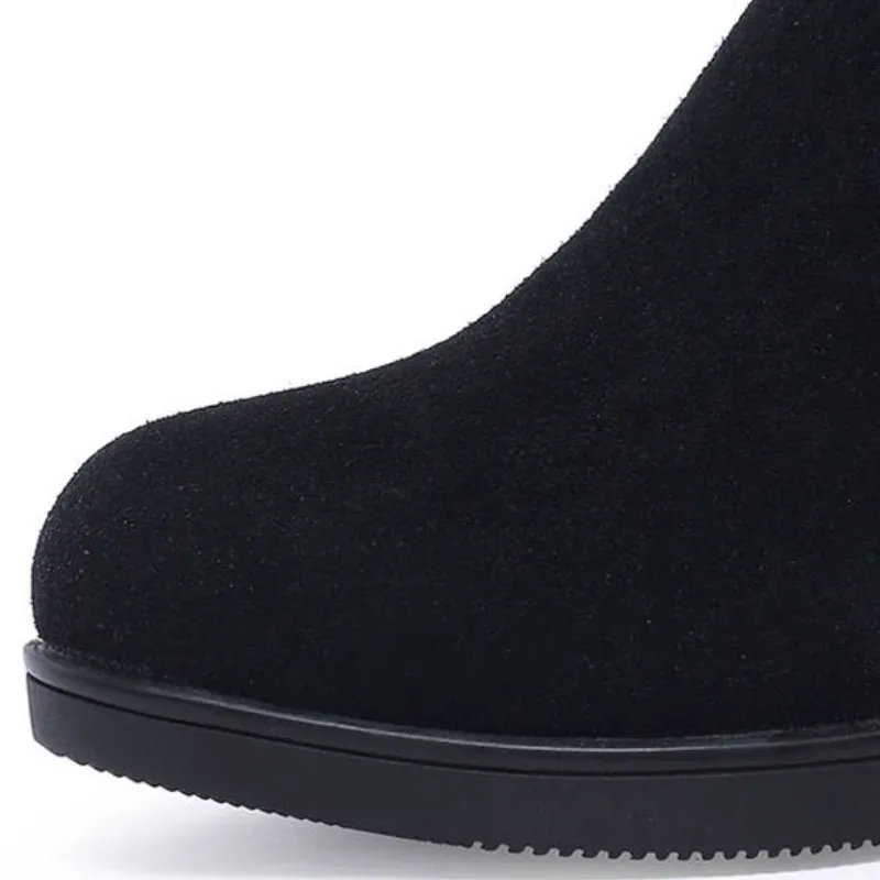 Retro Trendy Knee High Boots-7