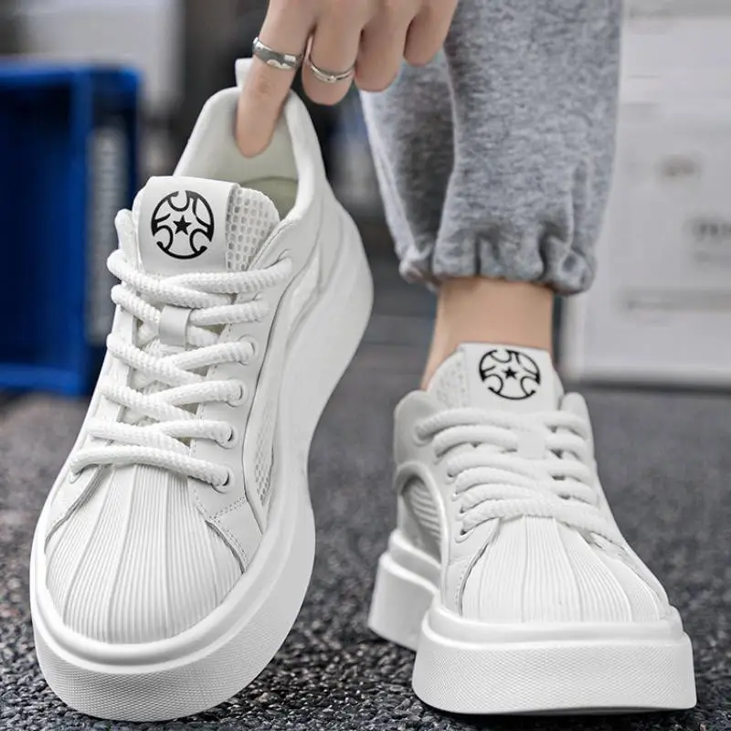 Casual Contrast Color Skateboarding Shoes-7