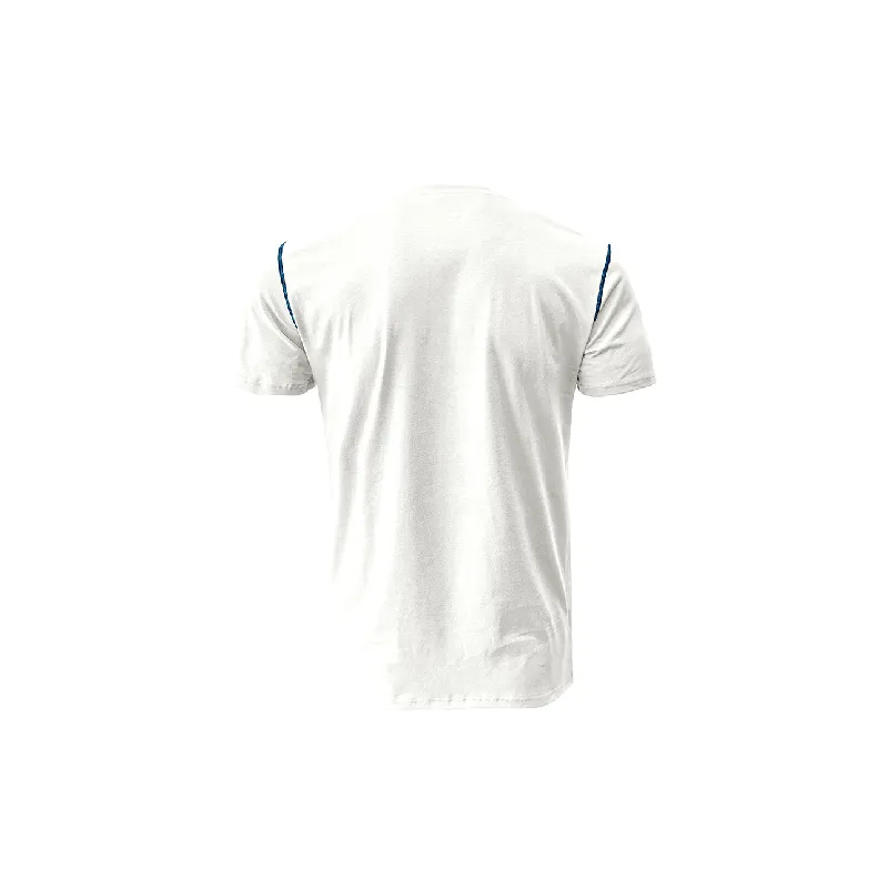 Simple Plain Cotton Blended Fabric T Shirt-1