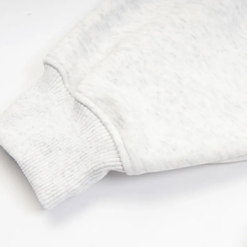 Simple Print Cotton Sweatshirt-5