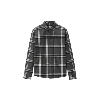 Simple Casual Cotton Blended Fabric Shirt