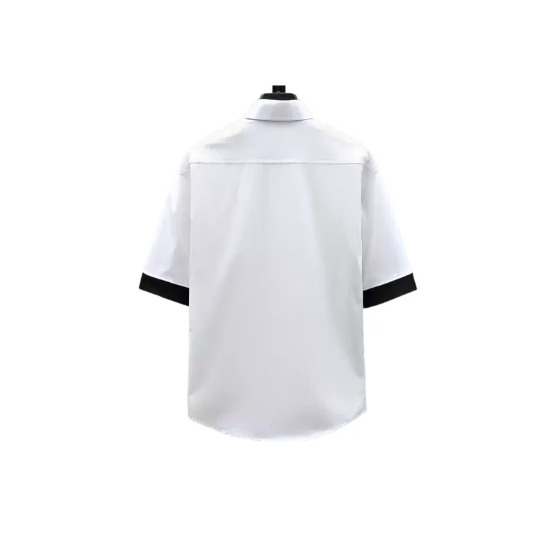 Trendy Five Point Sleeve Workwear Shirt-3