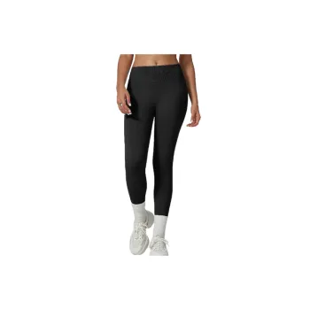Sports Basics Blended Synthetic Fabrics Leggings Women