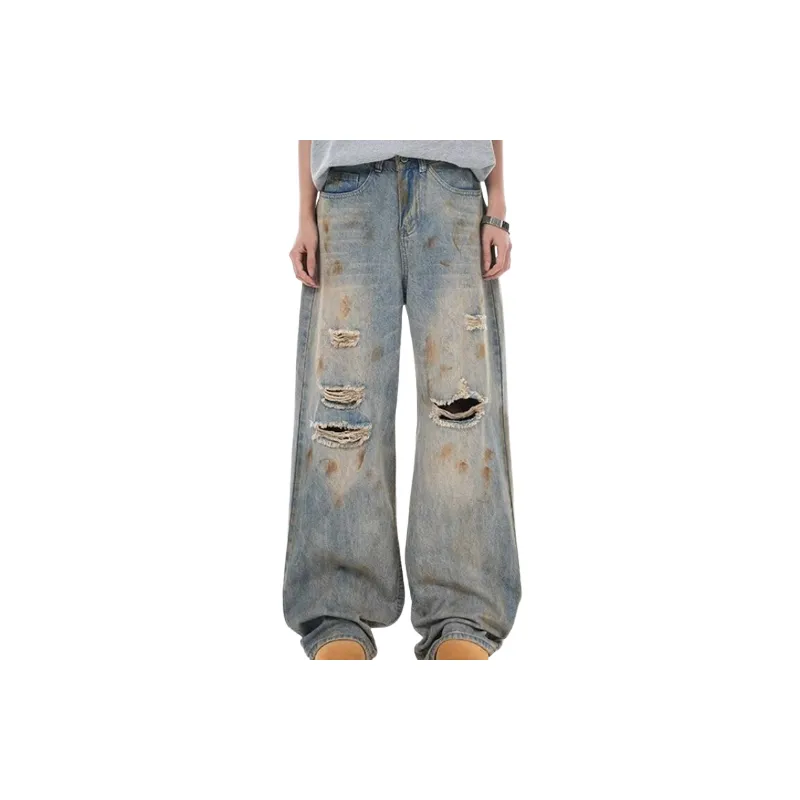 Retro Washed Jeans-2