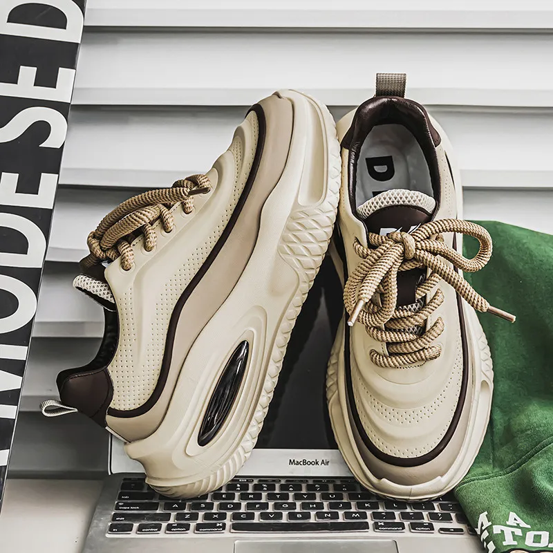 Sporty Simple Chunky Sneakers-7