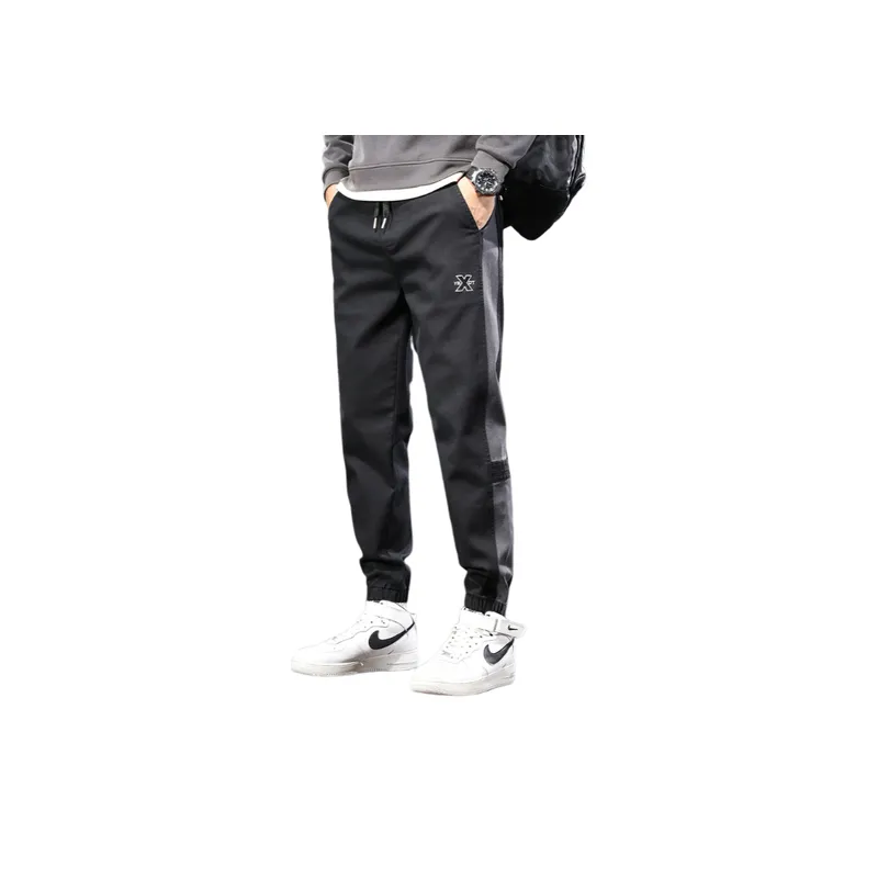 Casual Elastic Waist Anti pilling Harlan Pants-2