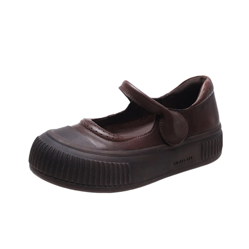 Fashionable Retro Mary Jane Shoes-0
