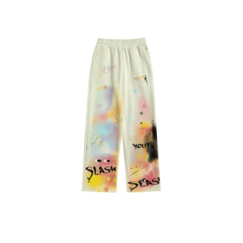Fashion Hand painted Graffiti Casual Pants