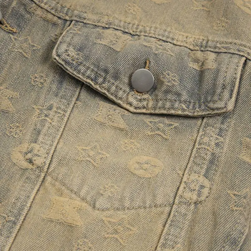 Casual Glamorous Denim Jacket-4