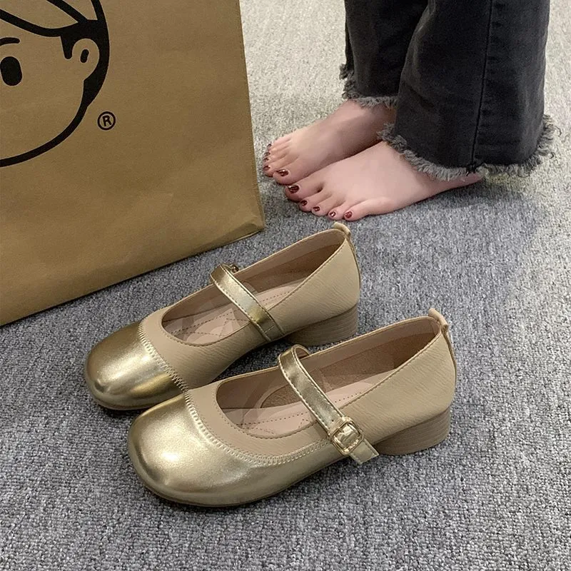 Basics Simple Mary Jane Shoes-4