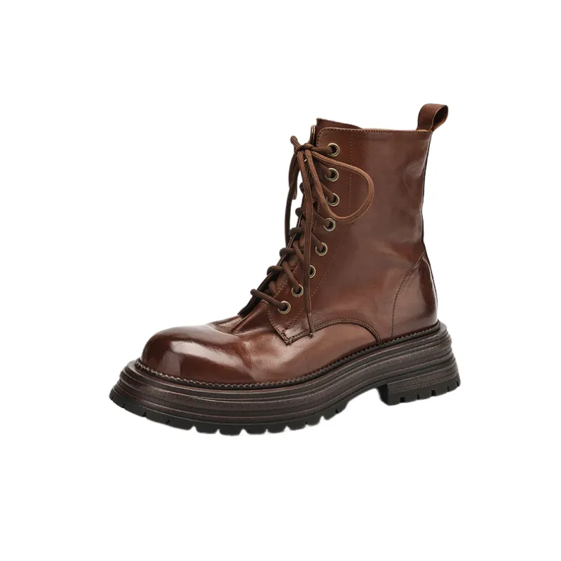 Fashion Washed Martin Boot-0