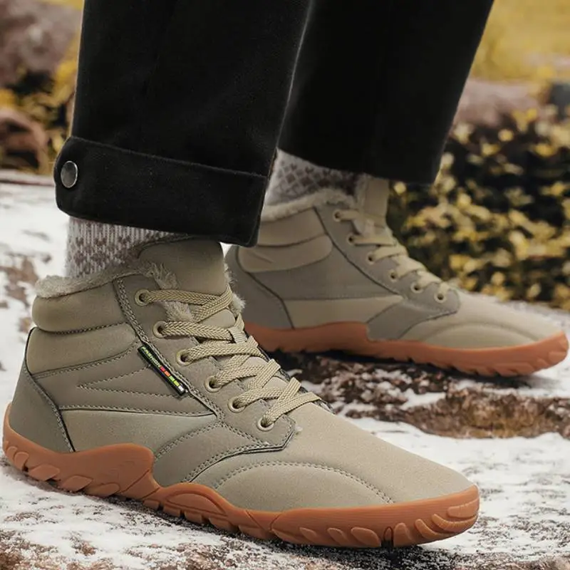 Simple Warm Hiking Shoes-2