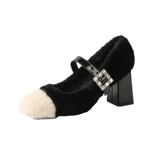 Beijiani Slim Heel High Heels 7cm Womens
