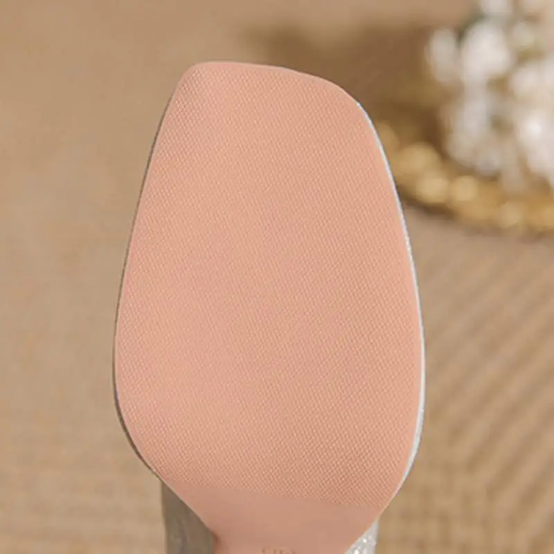 Fashionable Waterproof High Heels-7