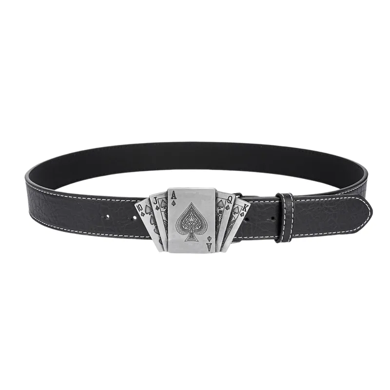 Fashionable Cool Leather Belt-0
