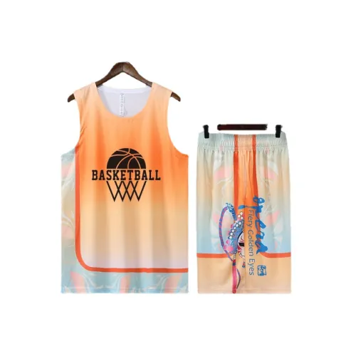 New Basketball Clothes Suit Men And Women Students Sports Competition Jersey Training Clothes Breathable Summer Vest Printing Ball Clothes