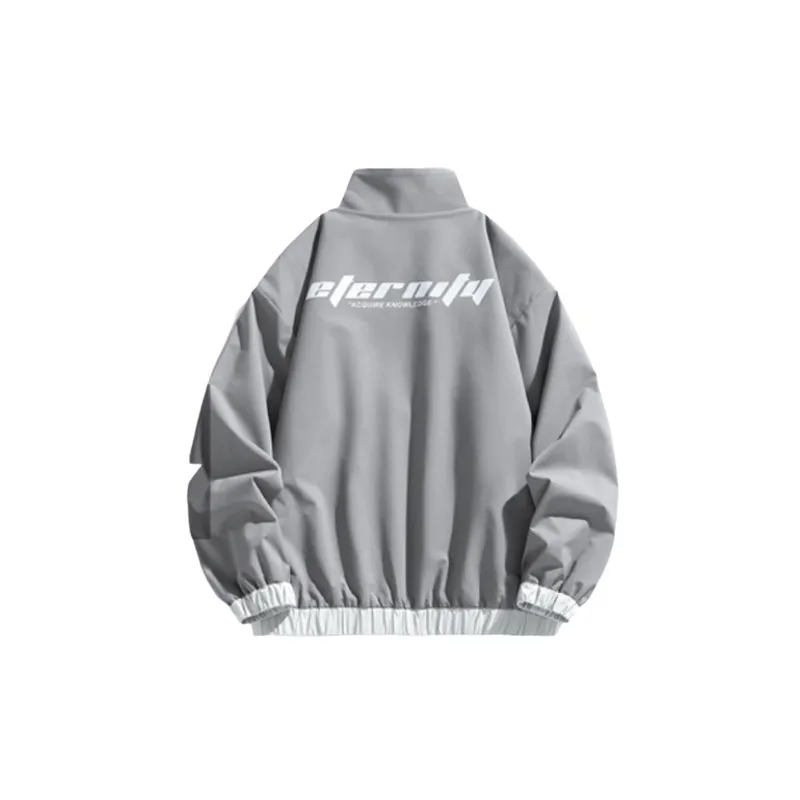 Fashionable Loose Blended Synthetic Fabrics Outdoor Jacket-1
