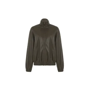 Cool Simple Leather Jacket Women