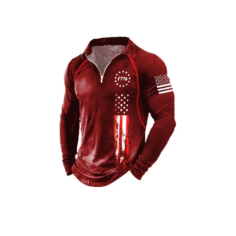 Fashion Zipper Polo-2