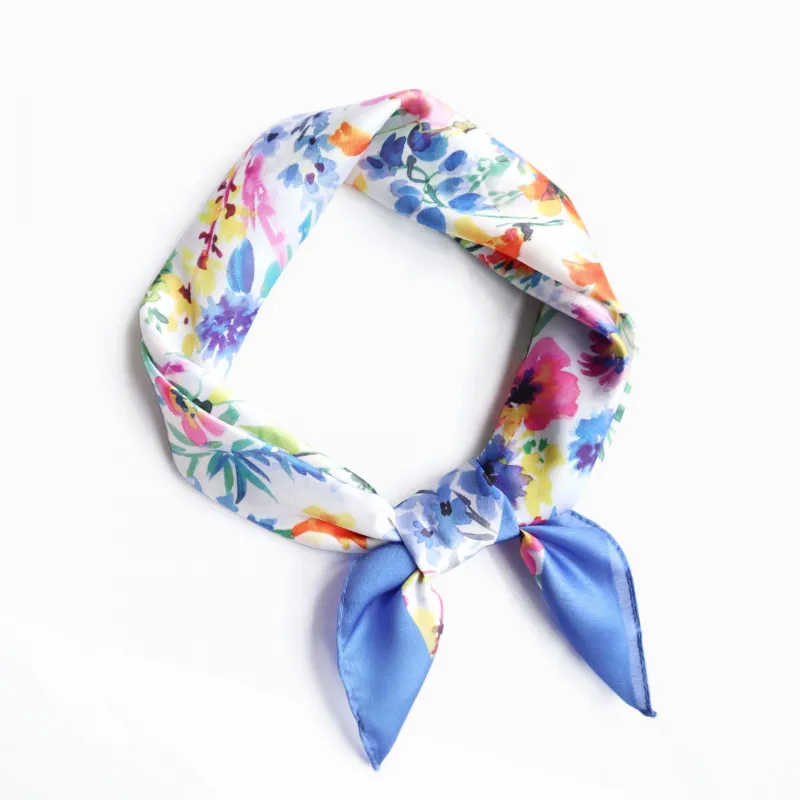 Basics Fashionable Silk Scarf-3