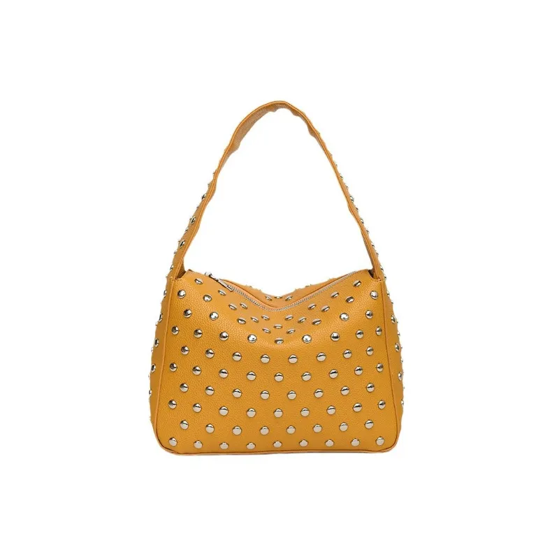 Punk Zipper Shoulder Bag-0