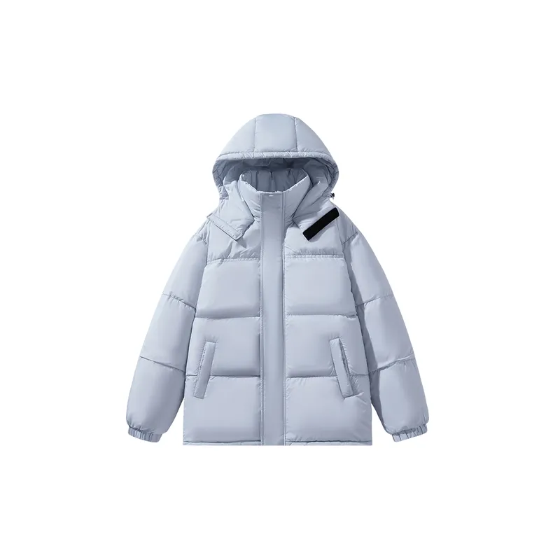 Casual Fashionable White Duck Down Jacket-2