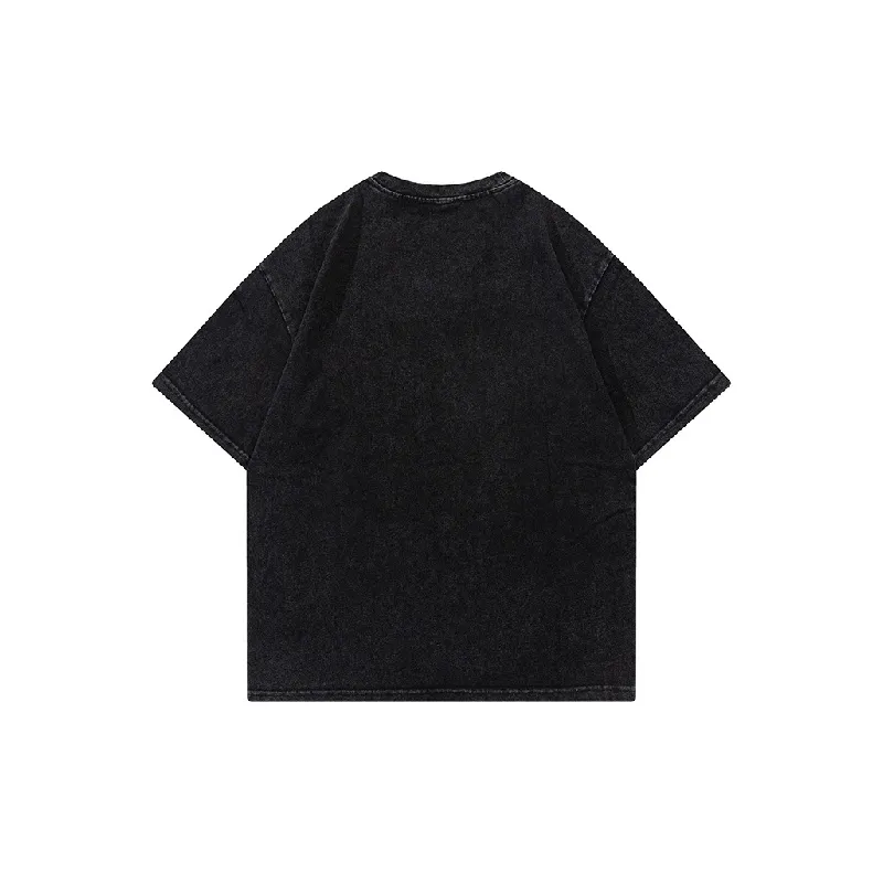 Fashion Print 100% Cotton T Shirt-1