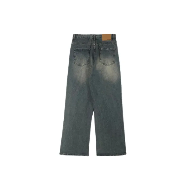 Retro Washed Jeans-1