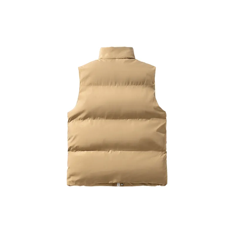 Simple Warm Polyester Vest-11