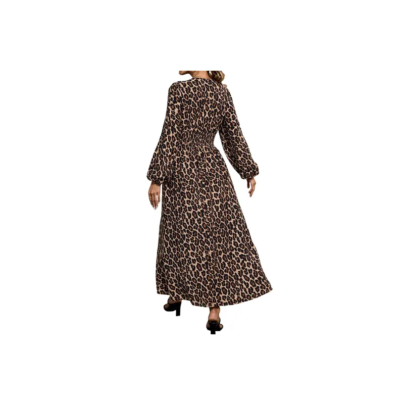 Fashionable Simple Long Sleeved Dress-1