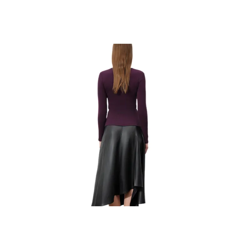 Fashionable Plain Rayon Sweater Women-2