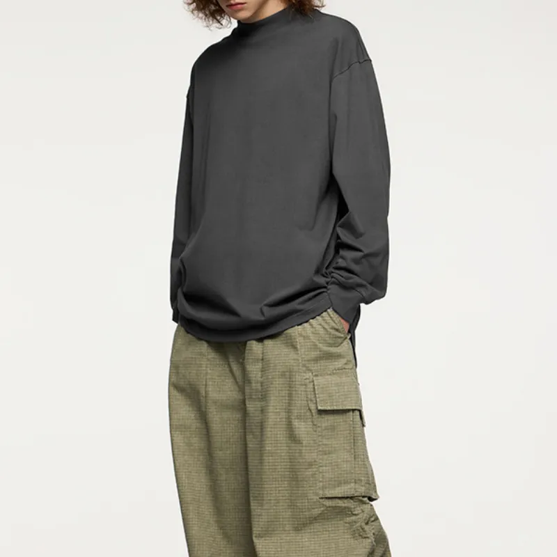 Casual Loose 100% Cotton T Shirt-15