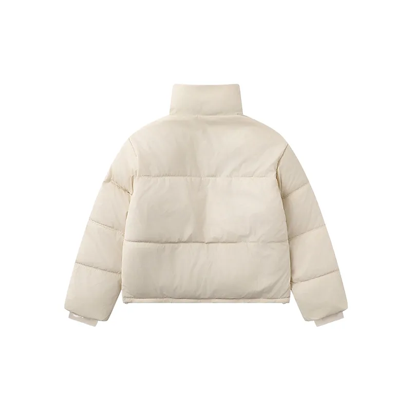Fashionable Warming Quilted Jacket Women-7