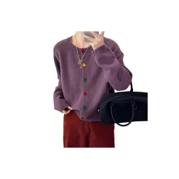Plain Loose Sweater Women