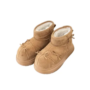 Cute Bow Snow Boots