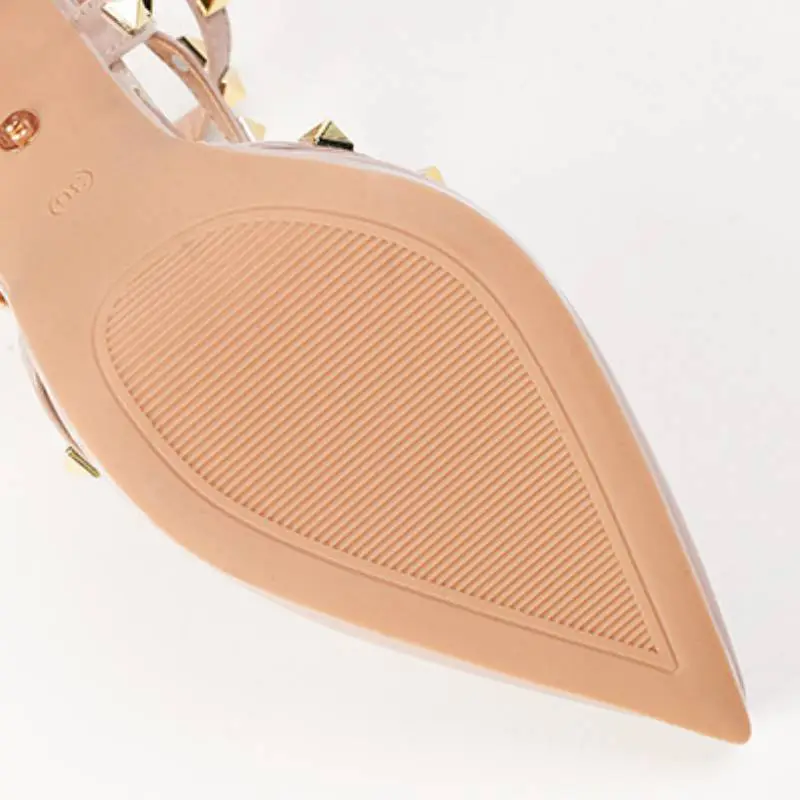 Fashionable Studded High Heels-7