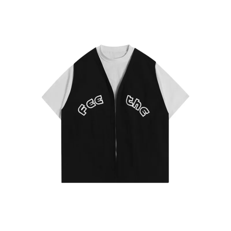 Cotton polo shirt with frontal logo patch