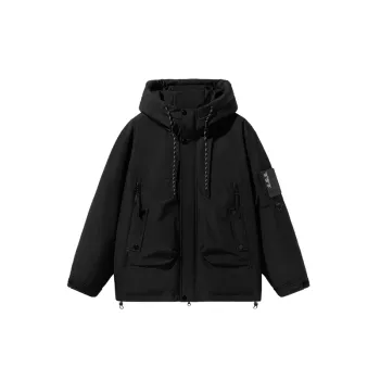 Fashionable Warming White Duck Down Jacket