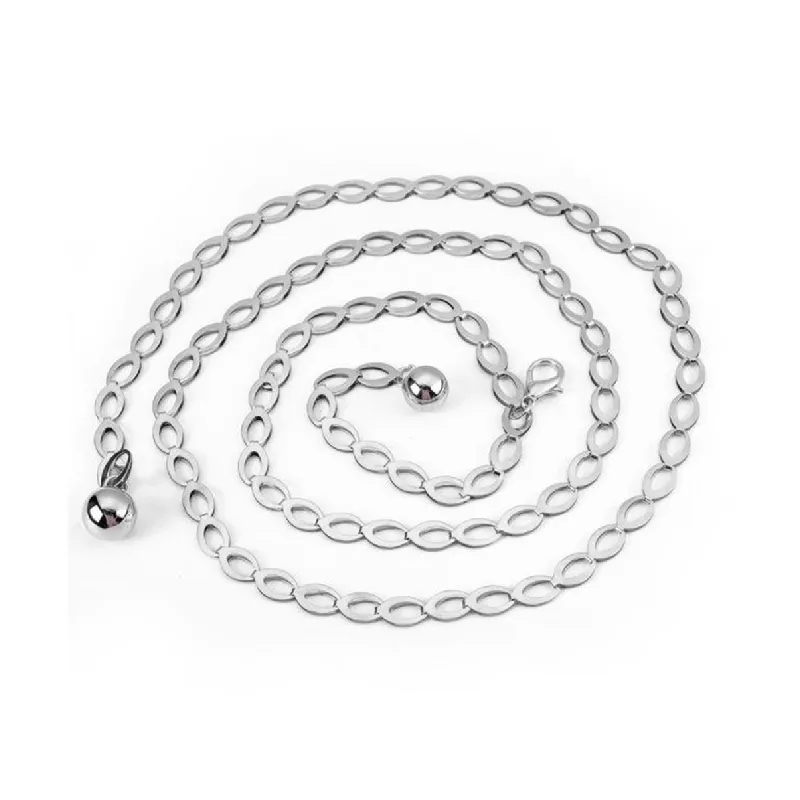 Simple Metal Waist Chain Women-2